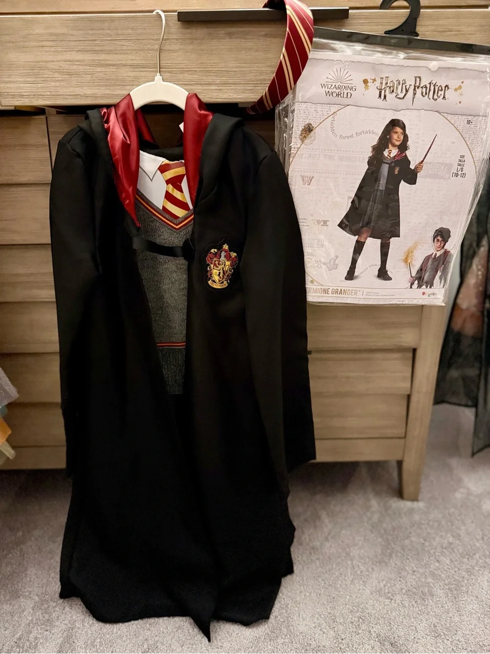 Official Wizarding World Gryffindor Kids Costume Robe - Hermione Granger